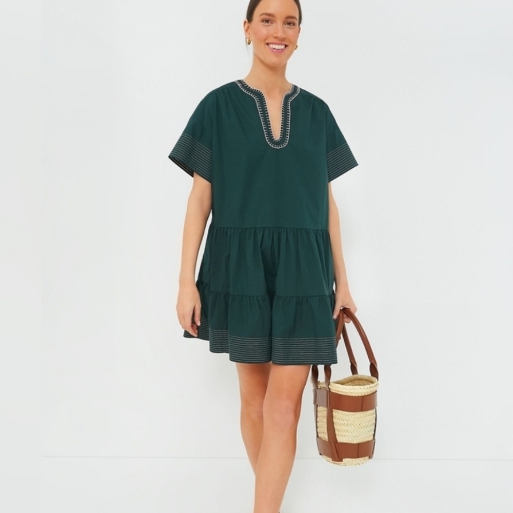 Pomander Place x Tuckernuck Kinsley Dress-Green-Women’s LARGE